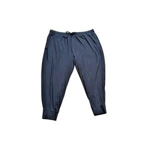 Tommy John Ribbed Lounge Jogger Gray Mens Size XXL Short MSRP $98 Pajamas Pants